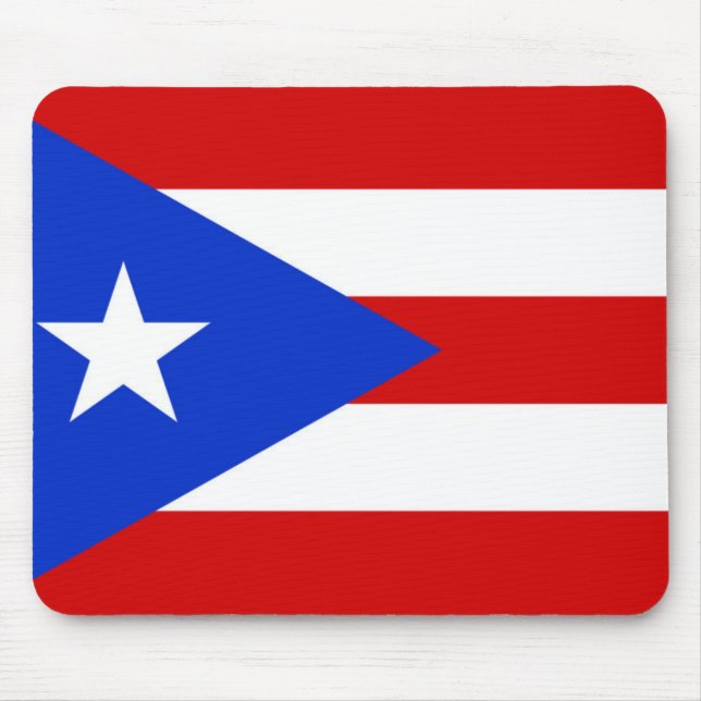 Flag of Puerto Rico Mouse Pad (Front)