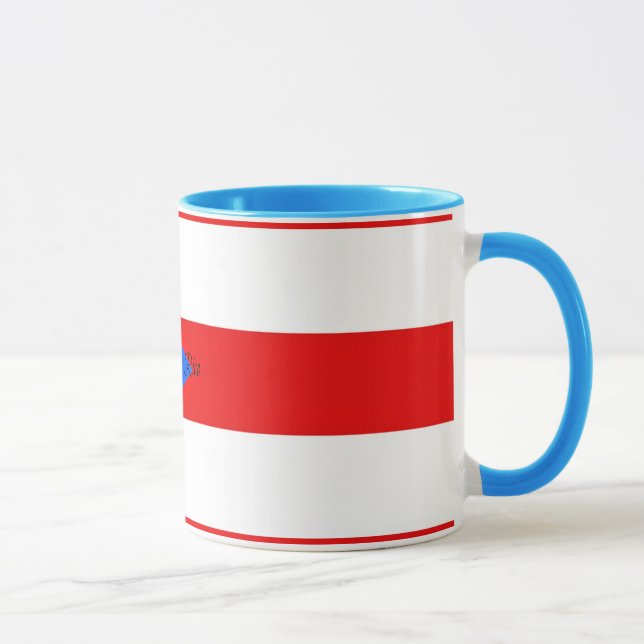 Flag of Puerto Rico Mug (Right)