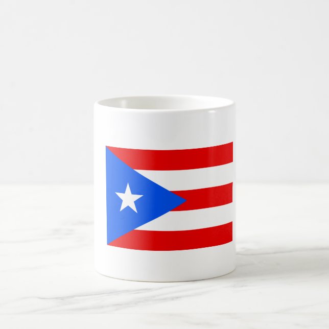 Flag of Puerto Rico Mug (Center)