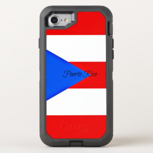 Flag of Puerto Rico OtterBox Defender iPhone SE/8/7 Case