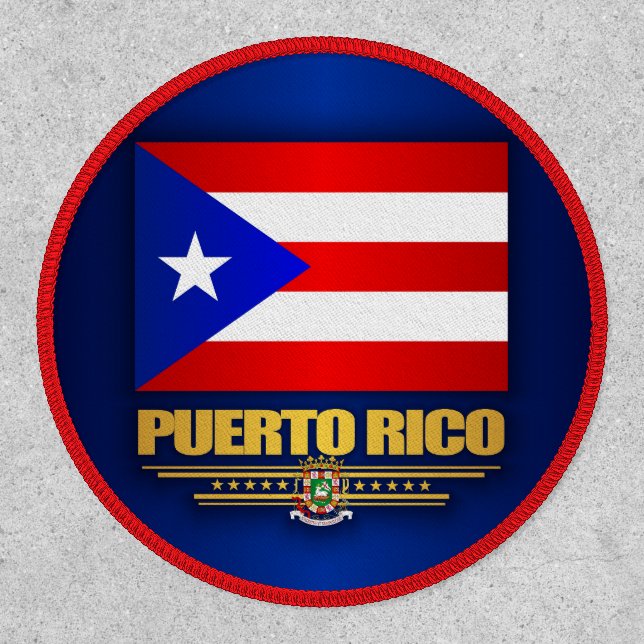 Flag of Puerto Rico Patch (Front)