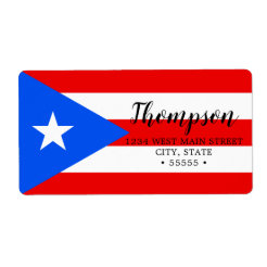 Puerto Rico Labels | Zazzle