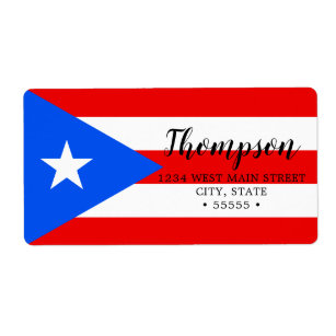 Puerto Rico Labels | Zazzle