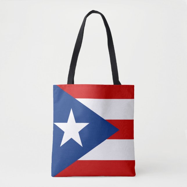 Flag of Puerto Rico Tote Bag (Front)