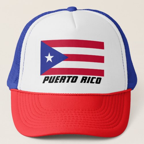 Flag of Puerto Rico Trucker Hat