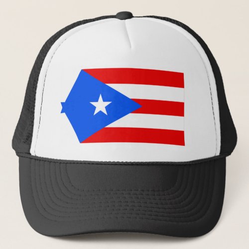 Flag of Puerto Rico Trucker Hat