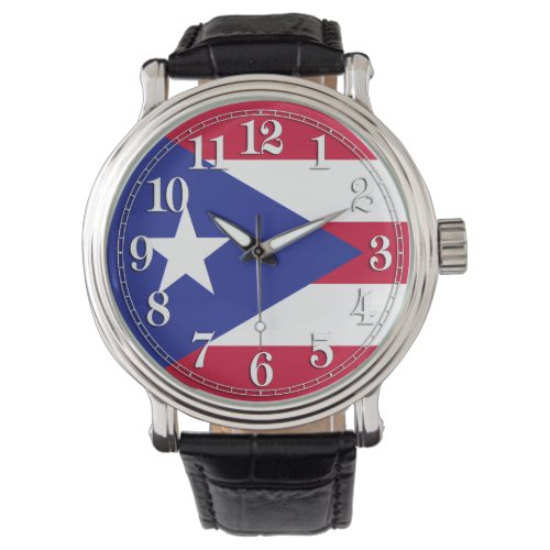 Flag of Puerto Rico Watch