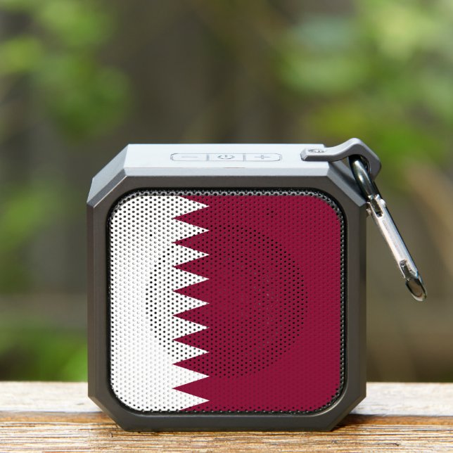 Flag of Qatar Bluetooth Speaker (Insitu(Outdoor))