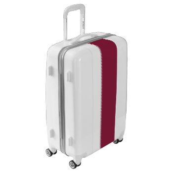 Flag Of Qatar Luggage (medium) by Flagosity at Zazzle