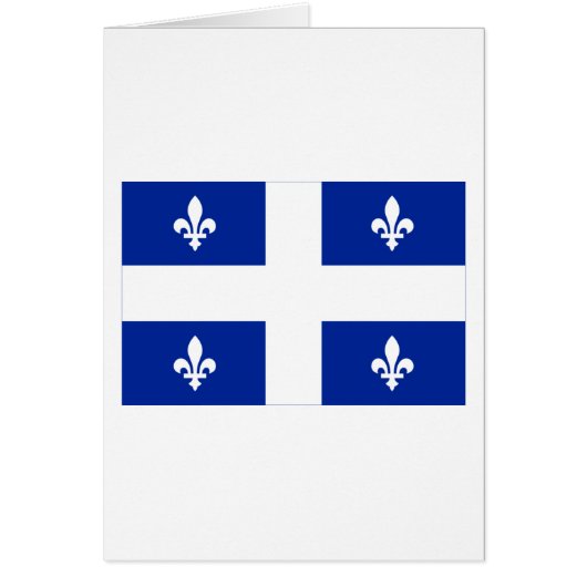 Flag of Quebec, Canada Cards (Front)