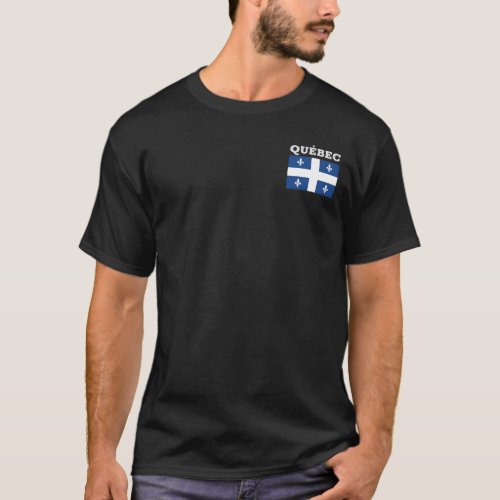 Flag of Qubec Canada T_Shirt