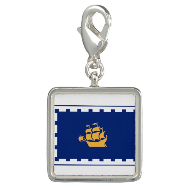 Flag of Quebec City Charm (Front)