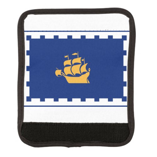 Flag of Quebec City Luggage Handle Wrap