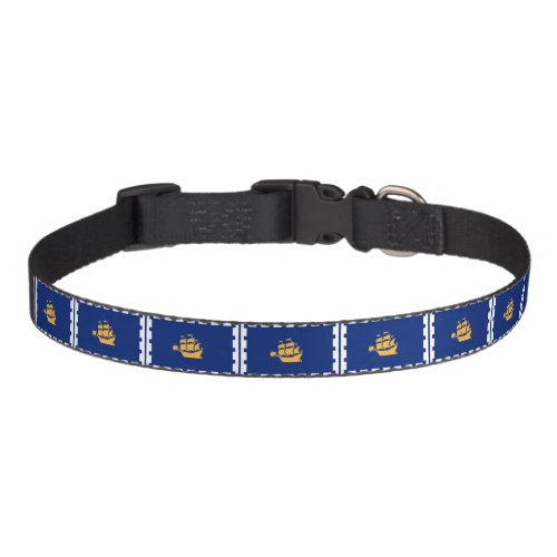 Flag of Quebec City Pet Collar