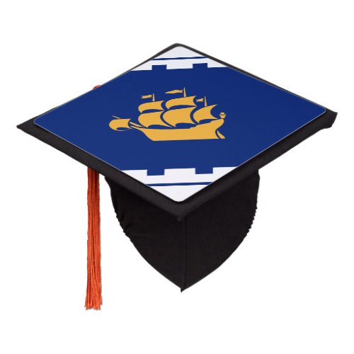 Flag of Quebec City Tassel Topper