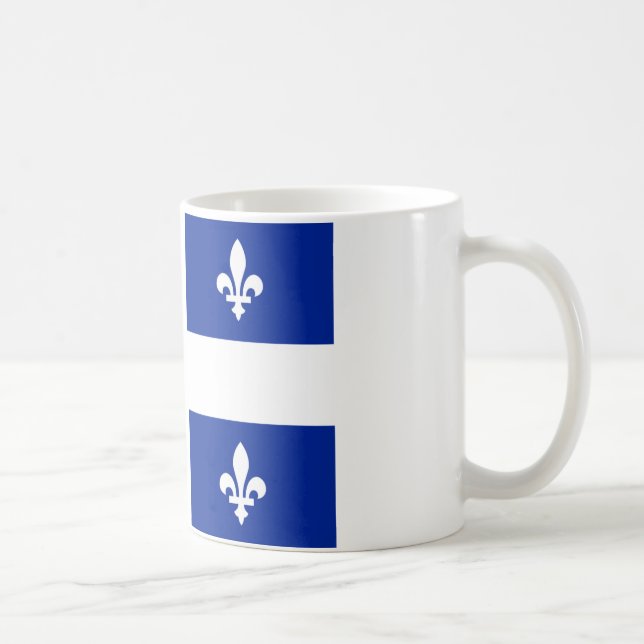 Flag of Quebec Coffee Mug (Right)