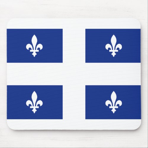 Flag of Quebec Mouse Pad