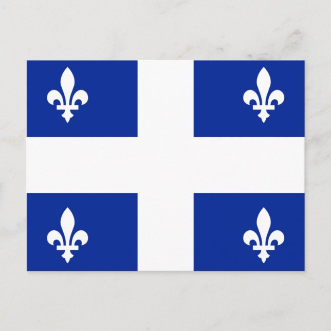 Flag of Quebec Postcard (Front)