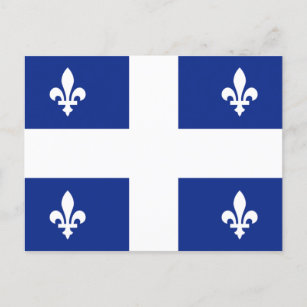 Flag of Quebec Postcard