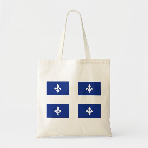 Flag of Quebec Tote Bag