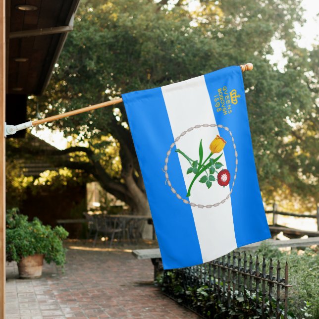 Flag of Queens (Borough of New York City) (In SItu)