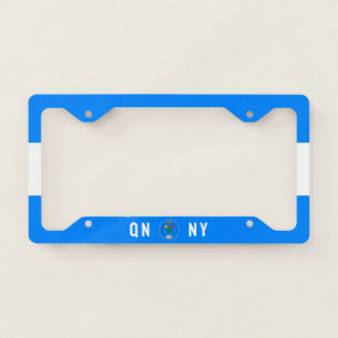Flag of Queens, NY License Plate Frame