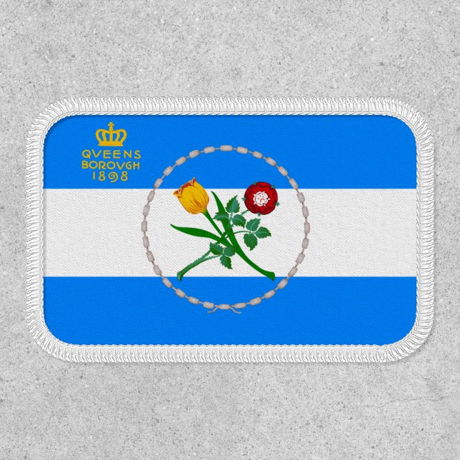 Flag of Queens, NY Patch (Front)