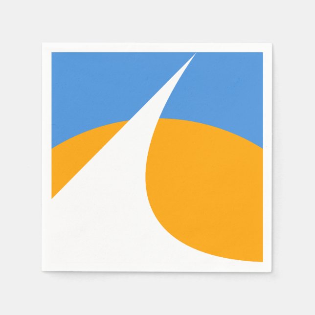 Flag of Redding, California Napkins (Front)