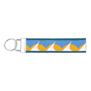 Flag of Redding, California Wrist Keychain