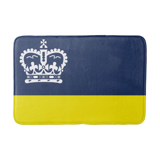 Flag of Regina, Saskatchewan Bath Mat (Front)