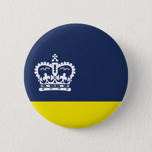 Flag of Regina Saskatchewan Button