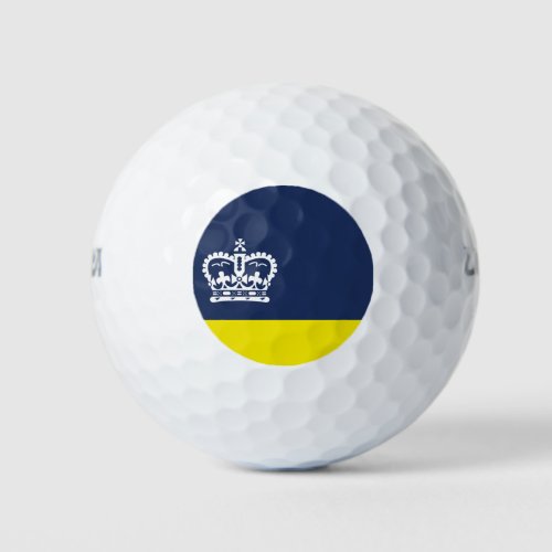 Flag of Regina Saskatchewan Golf Balls
