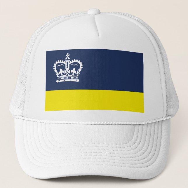 Flag of Regina, Saskatchewan Trucker Hat (Front)