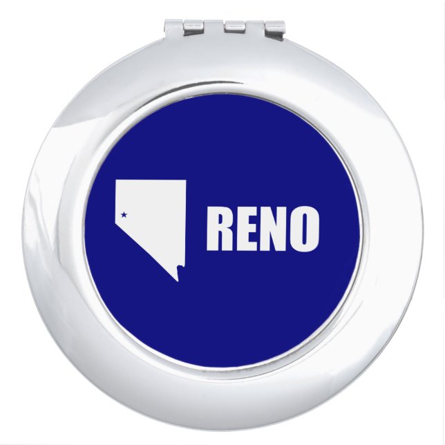 Flag of Reno, Nevada Compact Mirror (Front)