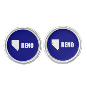 Flag of Reno, Nevada Cufflinks
