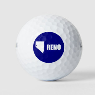 Flag of Reno, Nevada Golf Balls