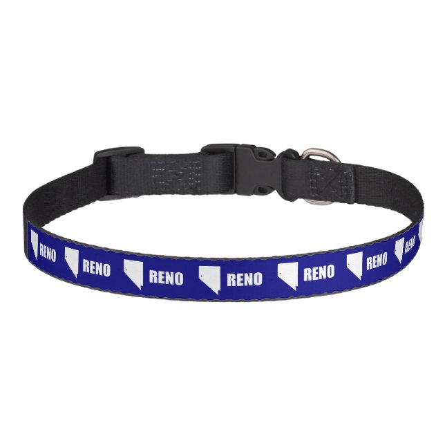 Flag of Reno, Nevada Pet Collar (Front)