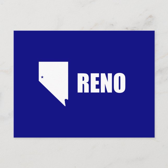 Flag of Reno, Nevada Postcard (Front)