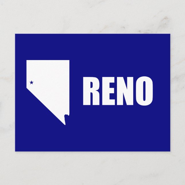 Flag of Reno, Nevada Postcard (Front)