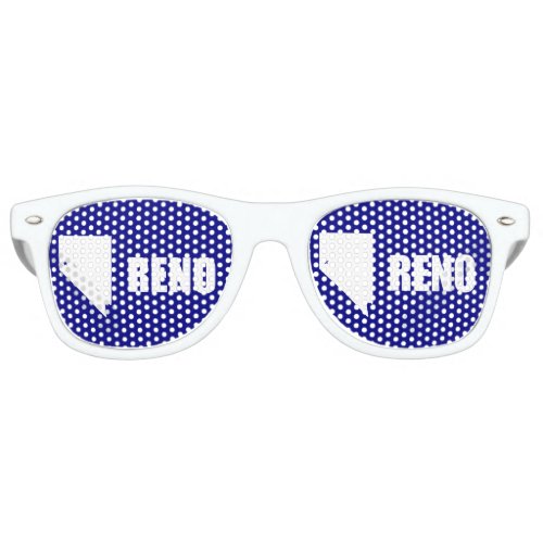 Flag of Reno Nevada Retro Sunglasses