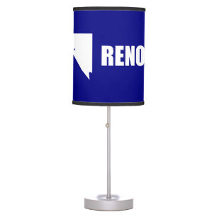 Flag of Reno, Nevada Table Lamp