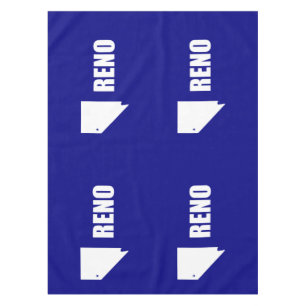 Flag of Reno, Nevada Tablecloth