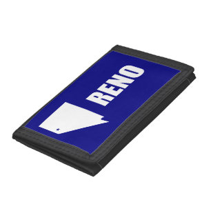 Flag of Reno, Nevada Tri-fold Wallet