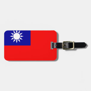Flag of Republic of China Personal Easy ID Luggage Tag