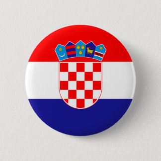 Flag of Republic of Croatia Button