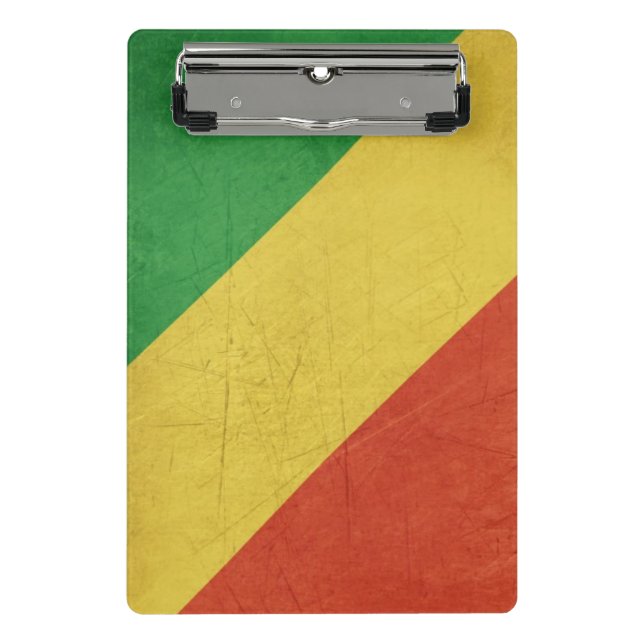 Flag of Republic of the Congo Mini Clipboard (Front)