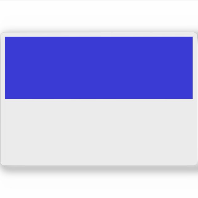 Flag of Rheims  Sticker (Front)