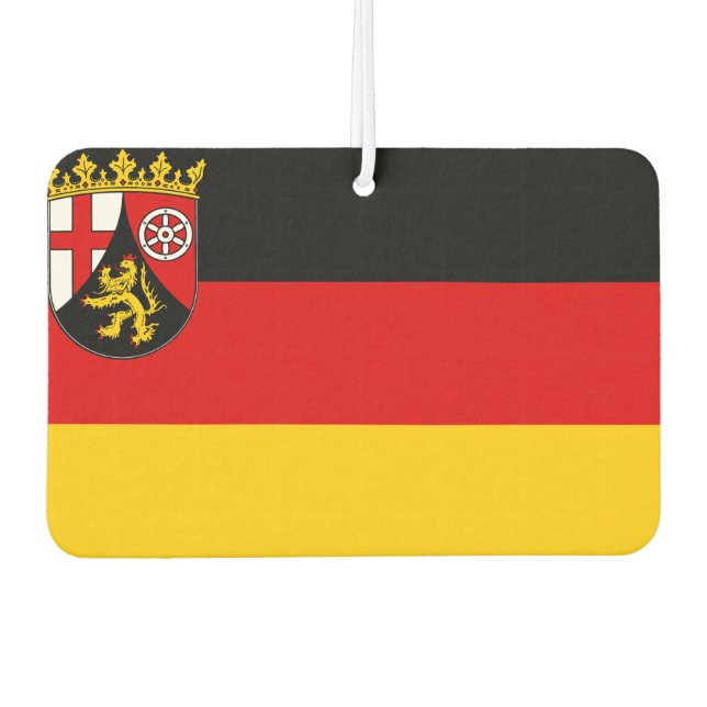 Flag of Rhineland-Palatinate Air Freshener (Front)