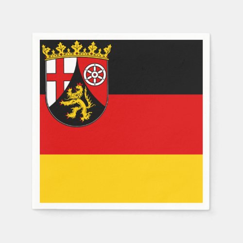 Flag of Rhineland_Palatinate Napkins