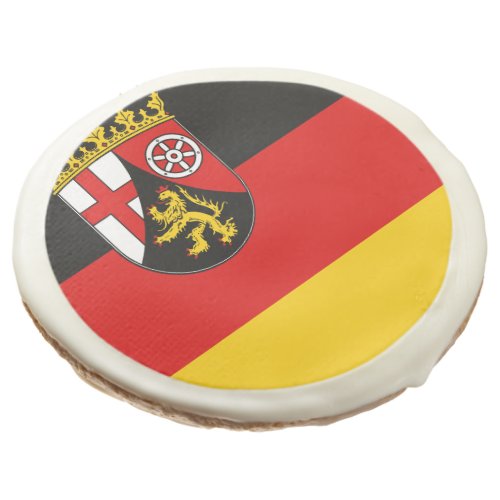 Flag of Rhineland_Palatinate Sugar Cookie